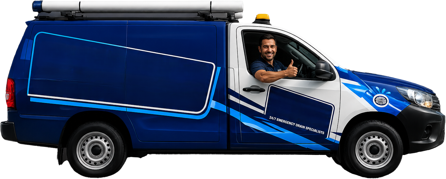Hornsby Blocked Drains service van
